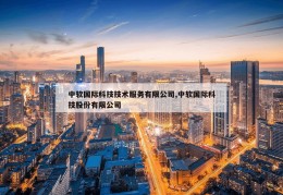 中软国际科技技术服务有限公司,中软国际科技股份有限公司