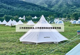 工作感想和体会,工作感想和体会党建宣传稿