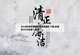 2024欧洲杯赛程时间表格图片下载,欧洲杯2024在哪个国家